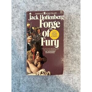 Forge of Fury by Jack Hoffenberg - Vintage Paperback - Adventure Mystery Fiction